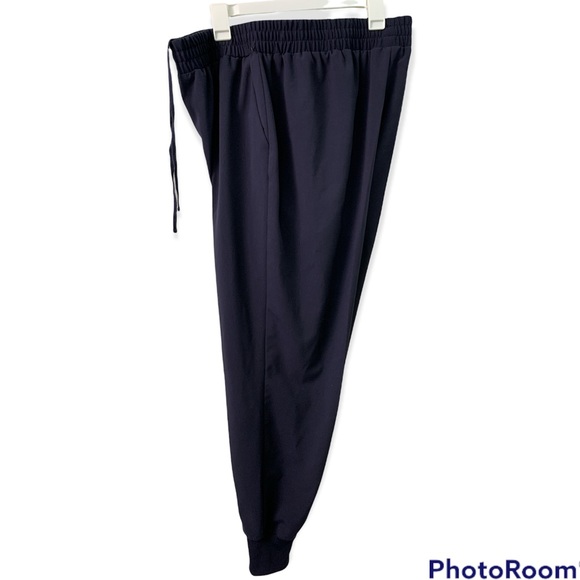 Lane Bryant navy blue joggers pants - Picture 2 of 5